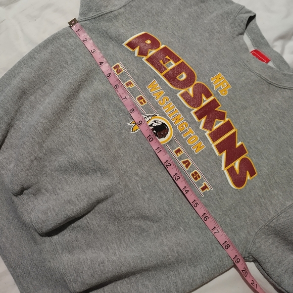 Washington Redskins Crewneck Sweater L 14/16 - Picture 2 of 6